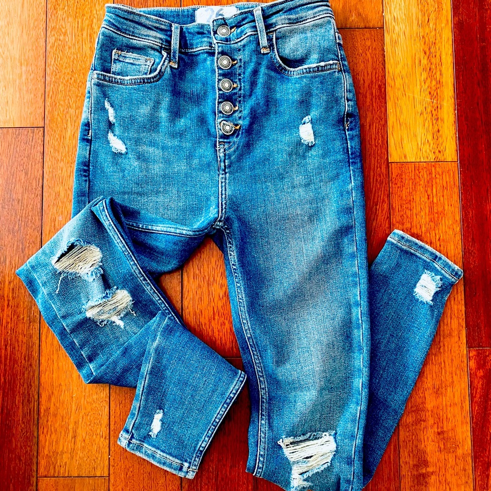 Free People Skinny Jean 26